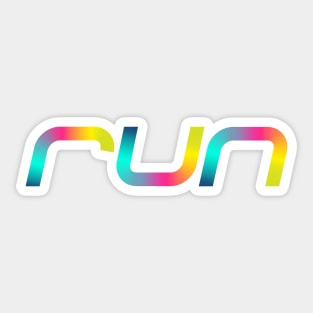 run v2 Sticker